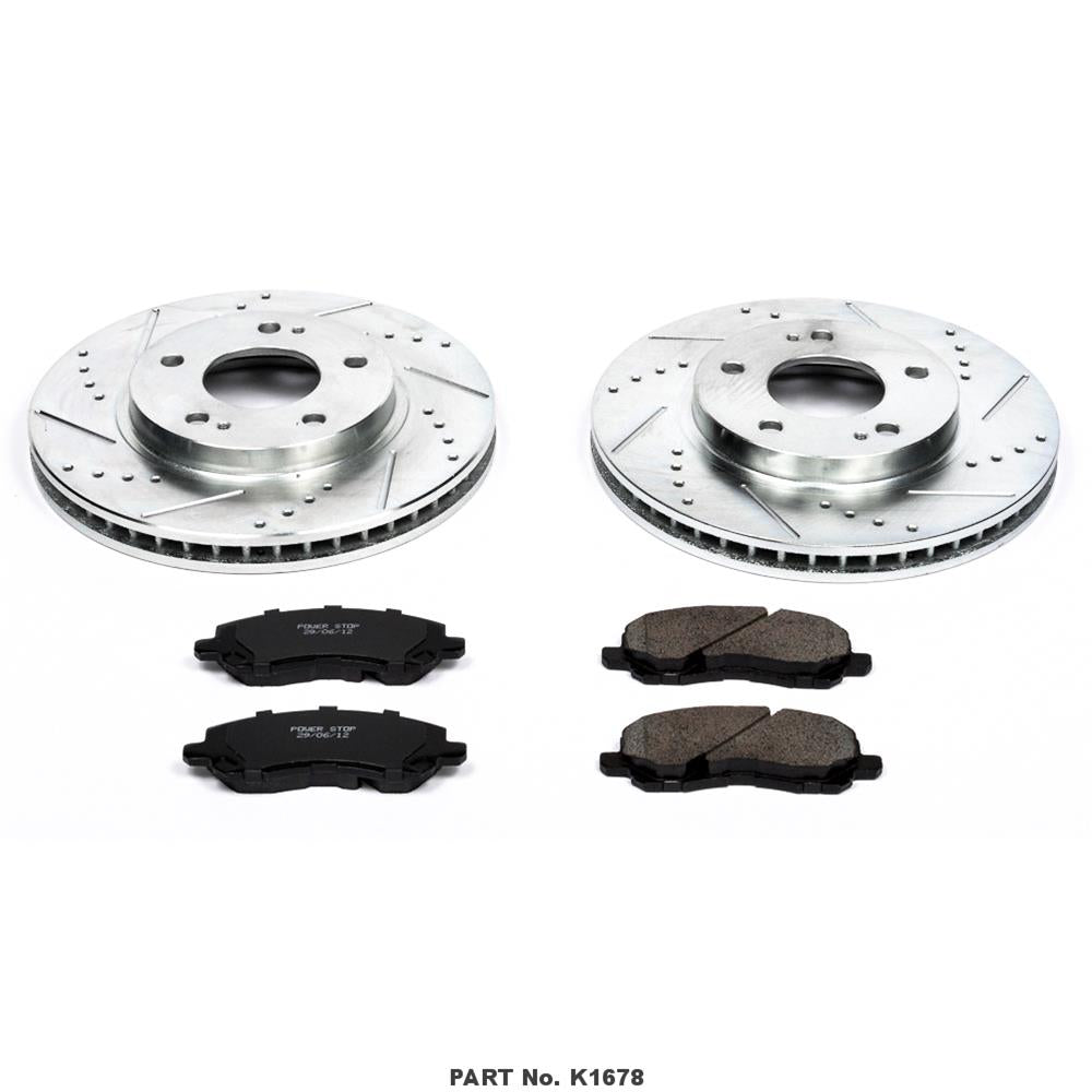 Power Stop Z23 Evolution Sport Brake Upgrade Kits K1678