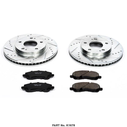 Power Stop Z23 Evolution Sport Brake Upgrade Kits K1678