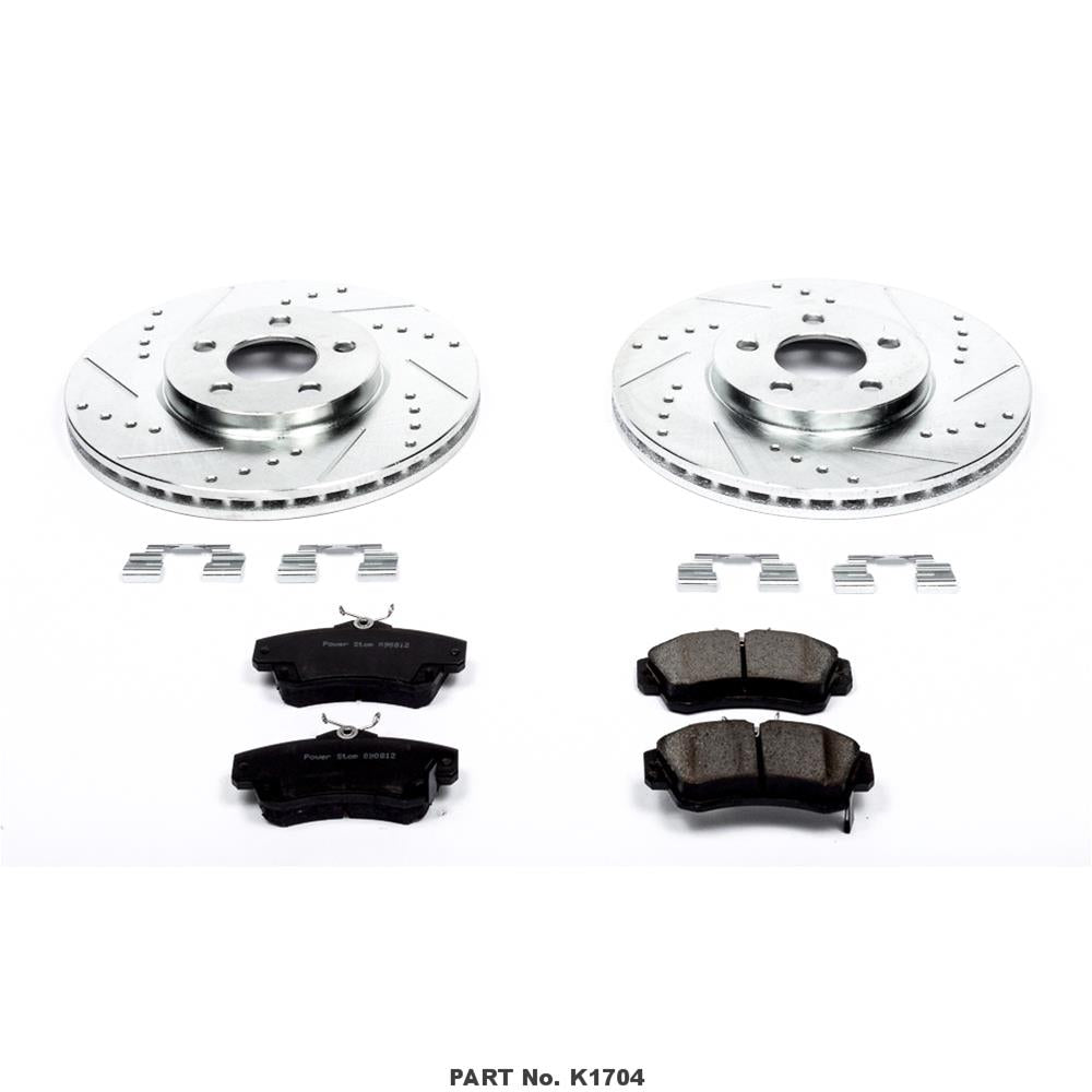 Power Stop Z23 Evolution Sport Brake Upgrade Kits K1704