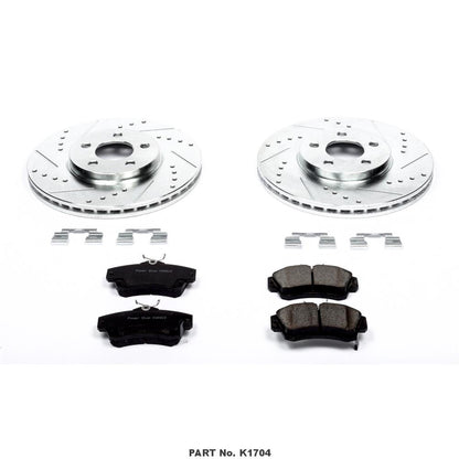 Power Stop Z23 Evolution Sport Brake Upgrade Kits K1704