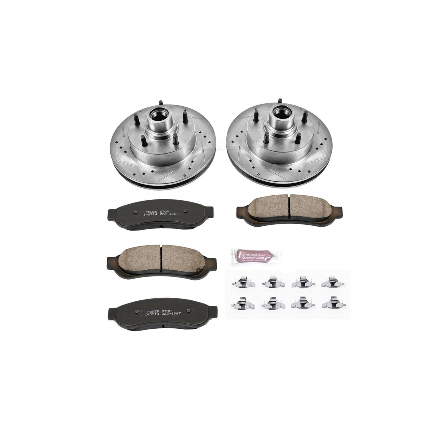 Power Stop Z23 Evolution Sport Brake Upgrade Kits K1798
