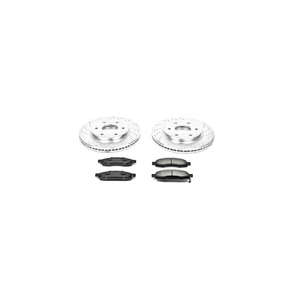 Power Stop Z23 Evolution Sport Brake Upgrade Kits K211