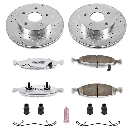 Power Stop Z26 Street Warrior Brake Upgrade Kits K2147-26