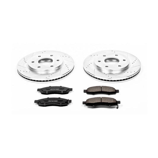 Power Stop Z23 Evolution Sport Brake Upgrade Kits K2442