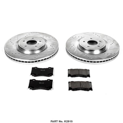 Power Stop Z23 Evolution Sport Brake Upgrade Kits K2915