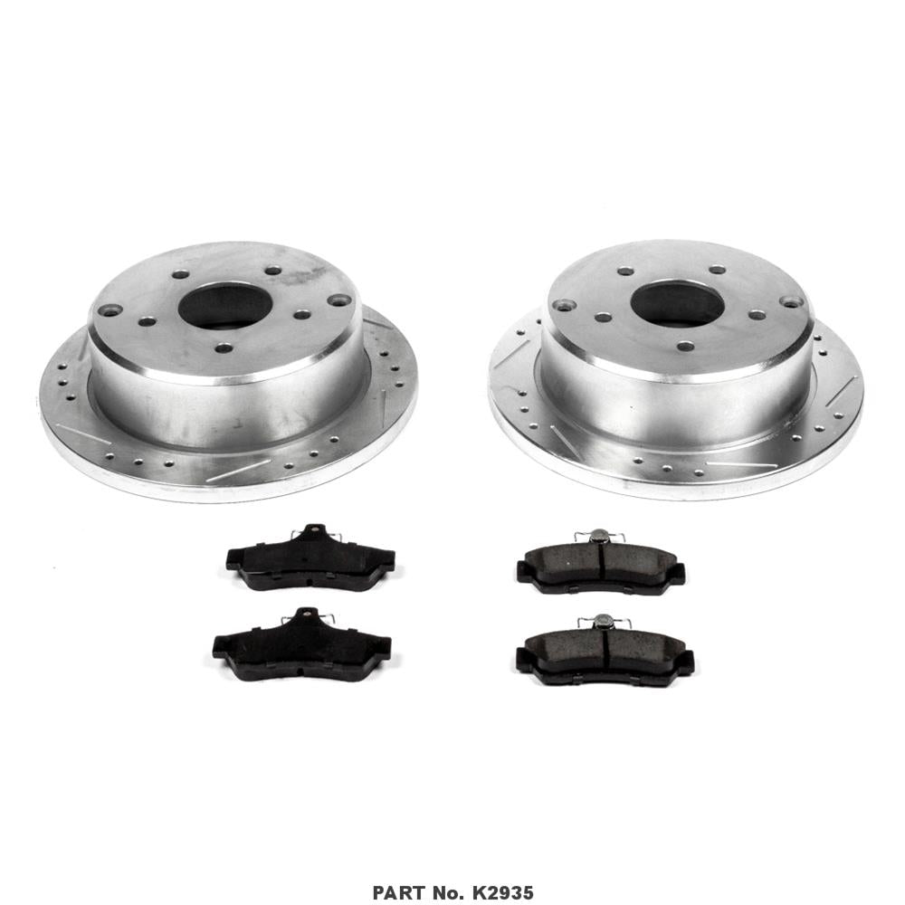 Power Stop Z23 Evolution Sport Brake Upgrade Kits K2935