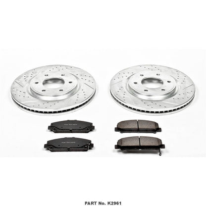 Power Stop Z23 Evolution Sport Brake Upgrade Kits K2961
