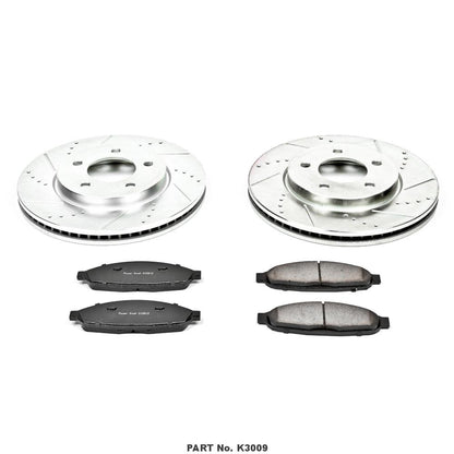 Power Stop Z23 Evolution Sport Brake Upgrade Kits K3009