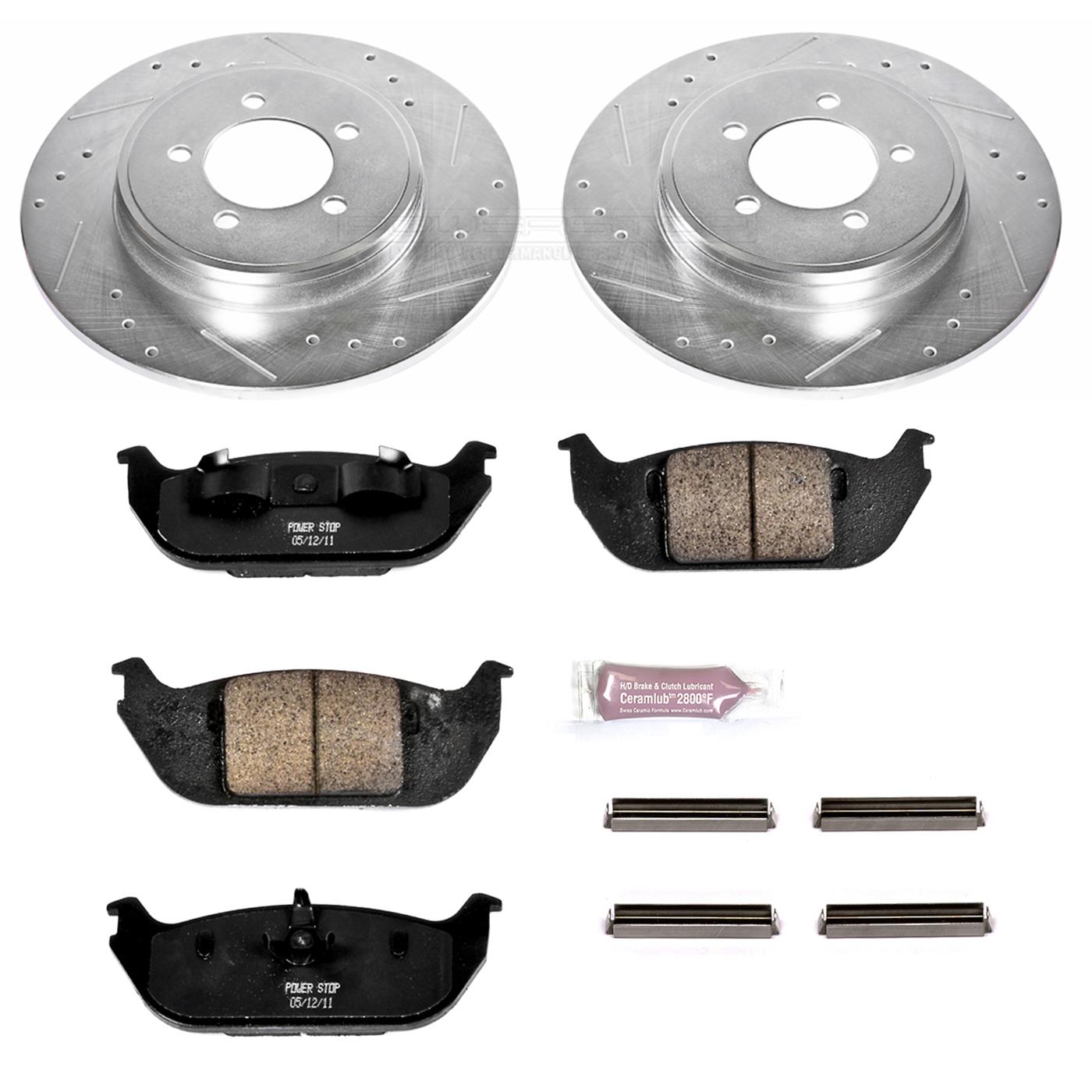Power Stop Z23 Evolution Sport Brake Upgrade Kits K3025