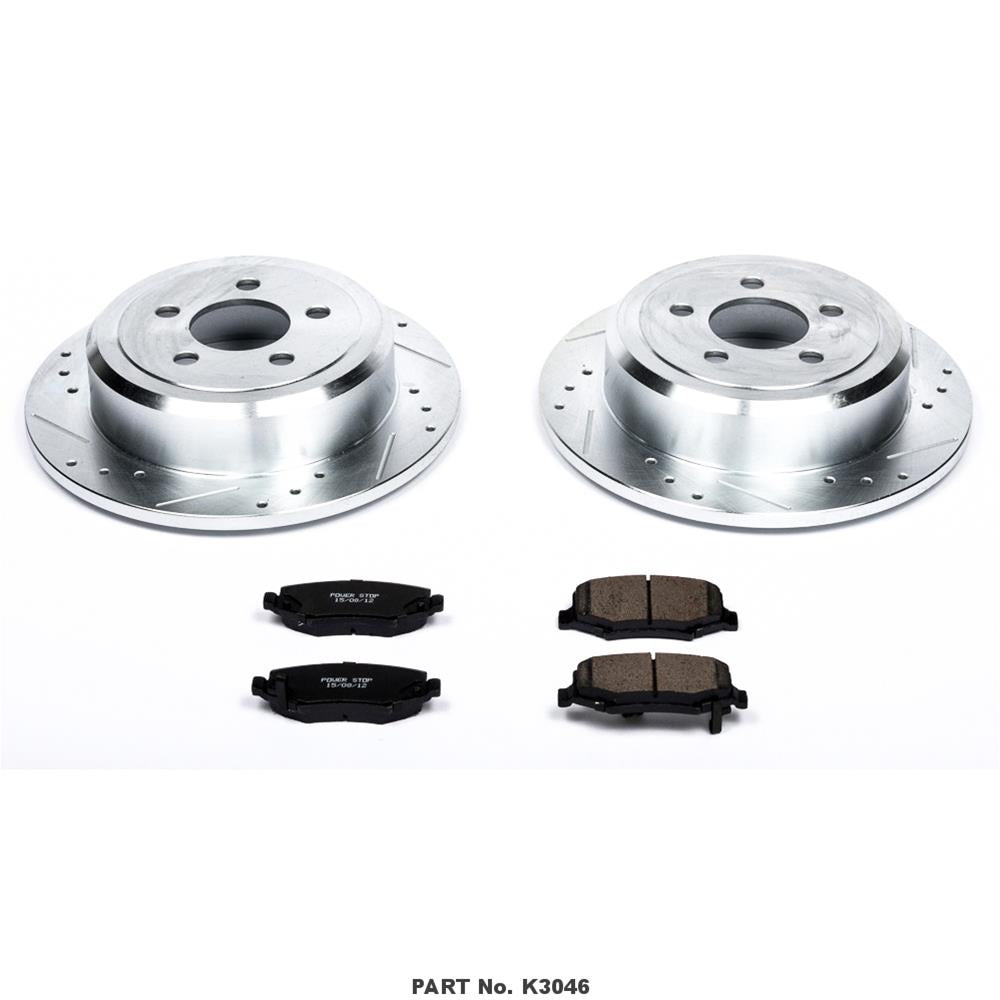 Power Stop Z23 Evolution Sport Brake Upgrade Kits K3046