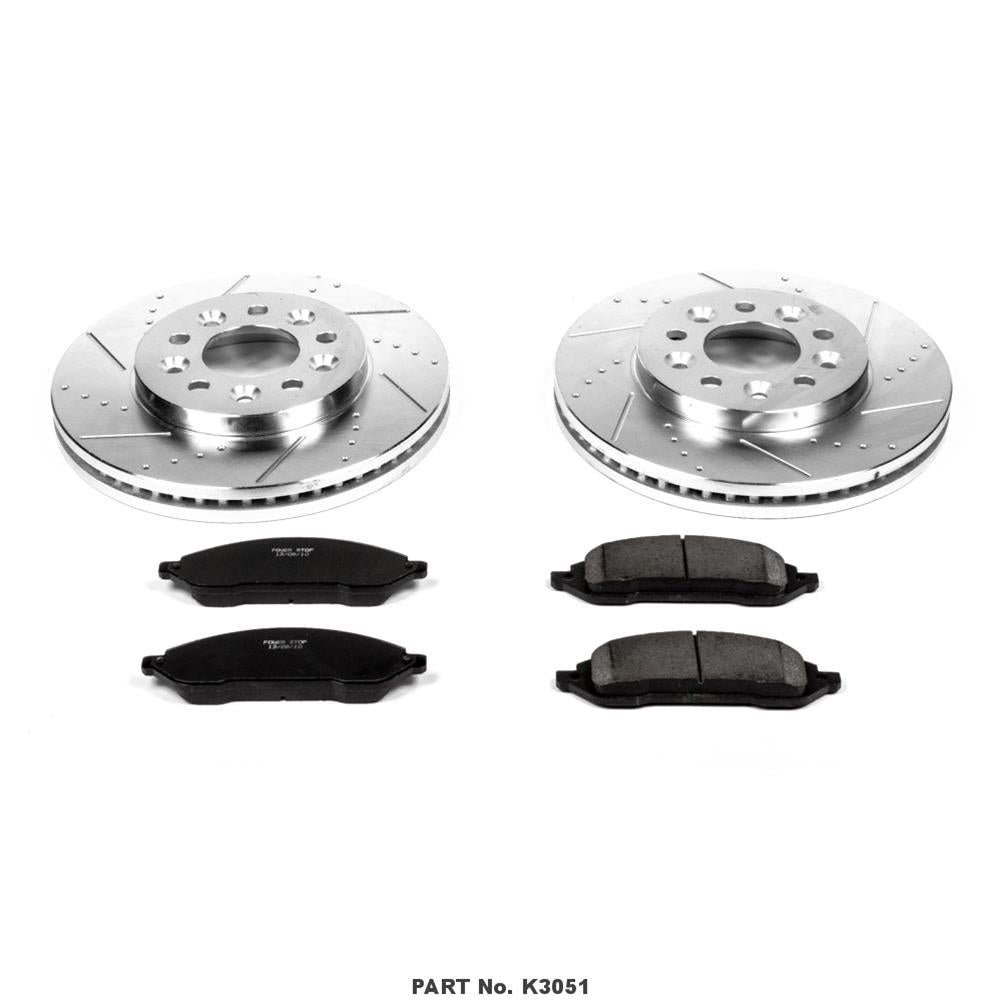 Power Stop Z23 Evolution Sport Brake Upgrade Kits K3051