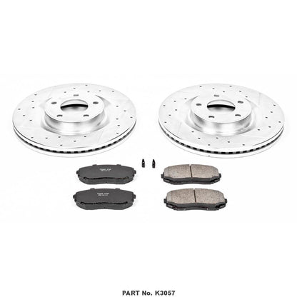 Power Stop Z23 Evolution Sport Brake Upgrade Kits K3057