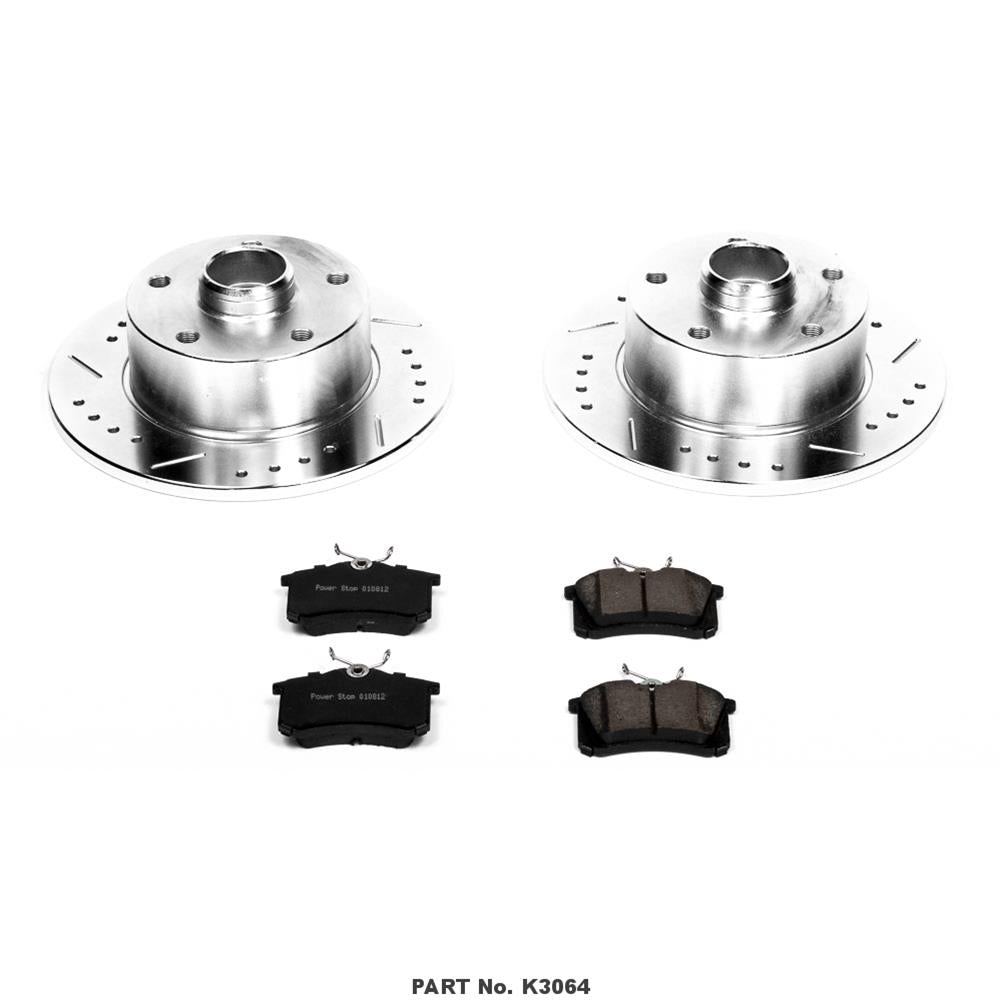 Power Stop Z23 Evolution Sport Brake Upgrade Kits K3064