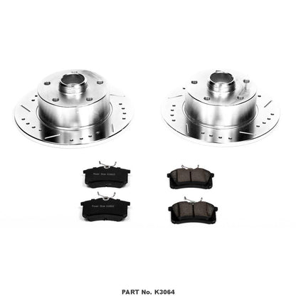 Power Stop Z23 Evolution Sport Brake Upgrade Kits K3064
