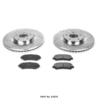 Power Stop Z23 Evolution Sport Brake Upgrade Kits K3076