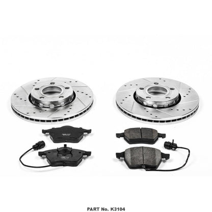 Power Stop Z23 Evolution Sport Brake Upgrade Kits K3104