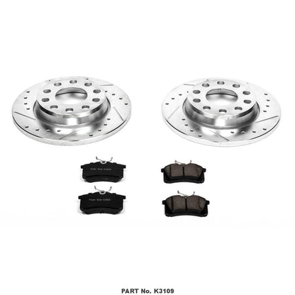 Power Stop Z23 Evolution Sport Brake Upgrade Kits K3109