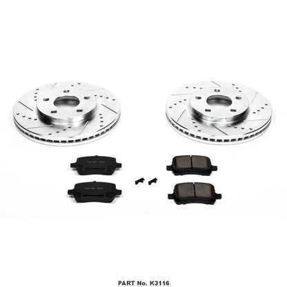 Power Stop Z23 Evolution Sport Brake Upgrade Kits K3116