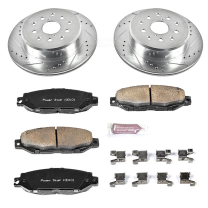 Power Stop Z23 Evolution Sport Brake Upgrade Kits K3134