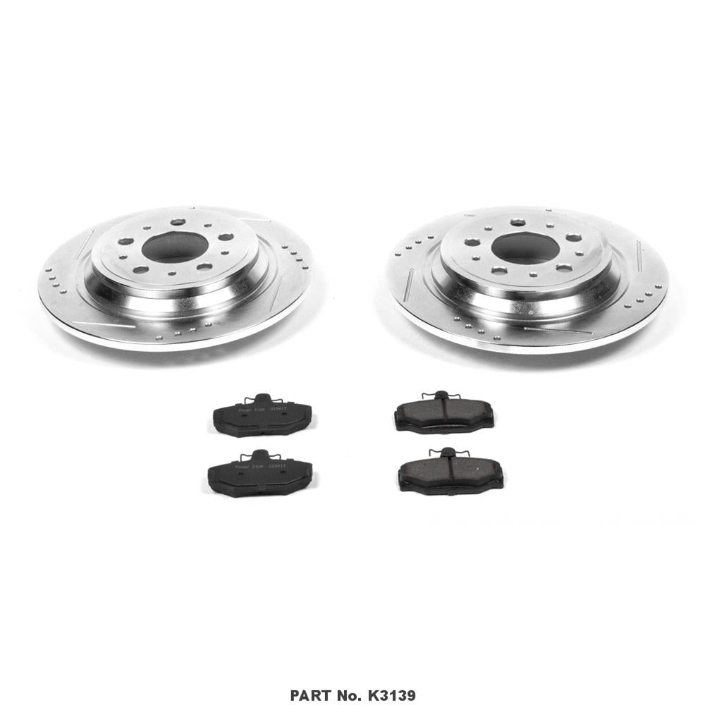 Power Stop Z23 Evolution Sport Brake Upgrade Kits K3139