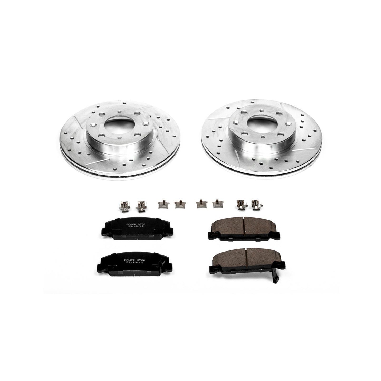 Power Stop Z23 Evolution Sport Brake Upgrade Kits K398