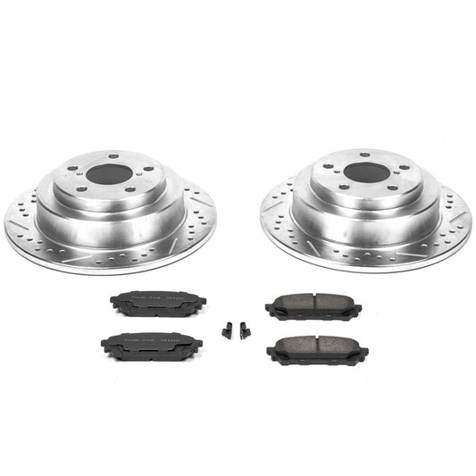 Power Stop Z23 Evolution Sport Brake Upgrade Kits K447