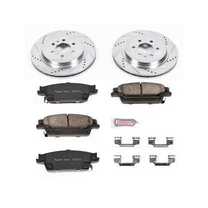 Power Stop Z23 Evolution Sport Brake Upgrade Kits K4568