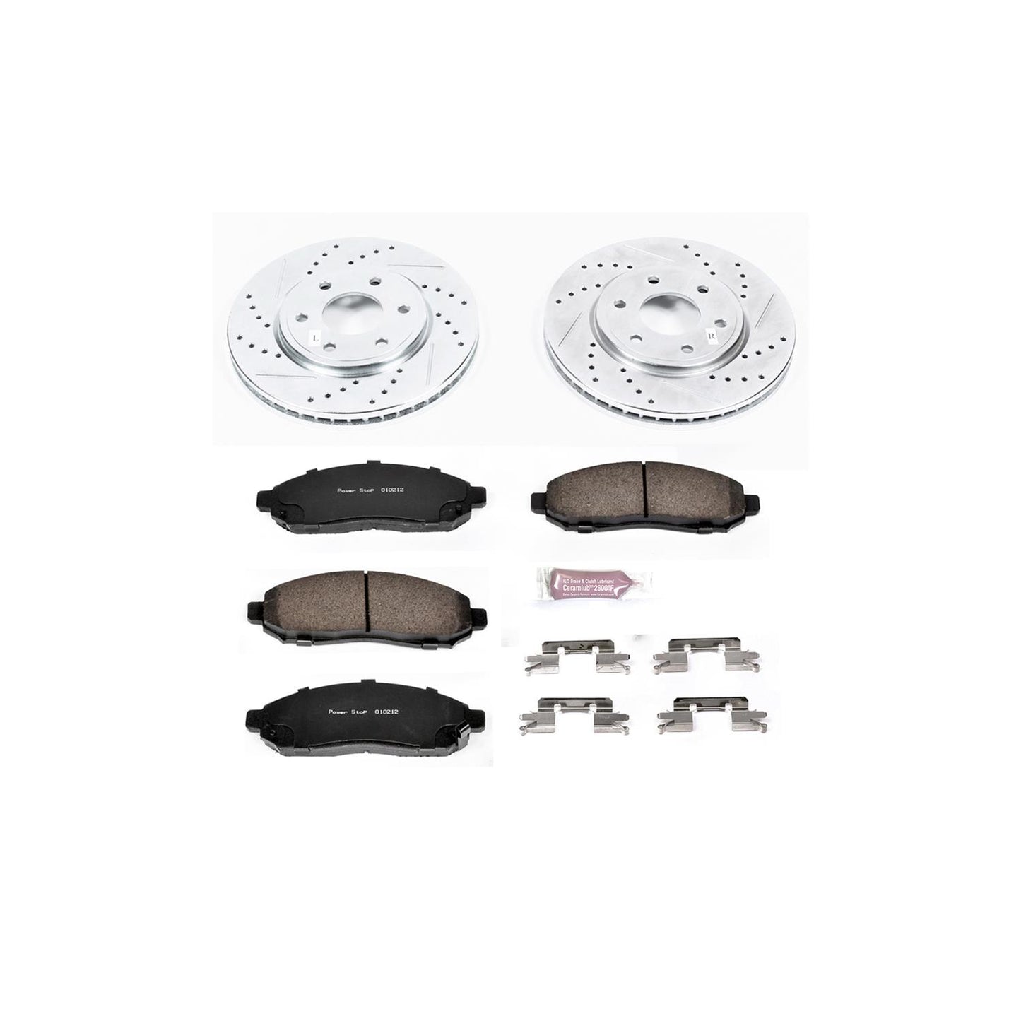 Power Stop Z23 Evolution Sport Brake Upgrade Kits K4611