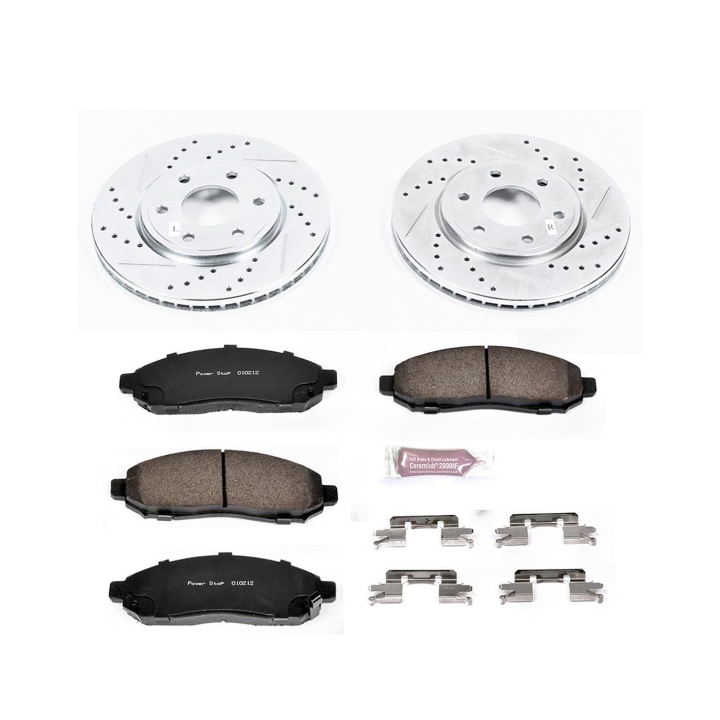 Power Stop Z23 Evolution Sport Brake Upgrade Kits K4611