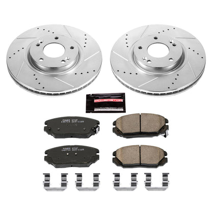 Power Stop Z23 Evolution Sport Brake Upgrade Kits K4646