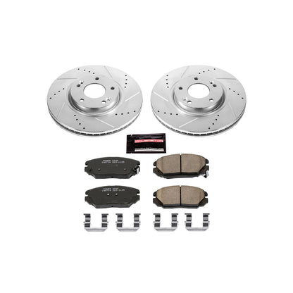 Power Stop Z23 Evolution Sport Brake Upgrade Kits K4646