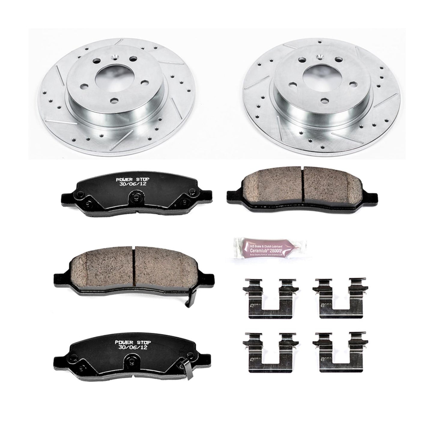 Power Stop Z23 Evolution Sport Brake Upgrade Kits K4658