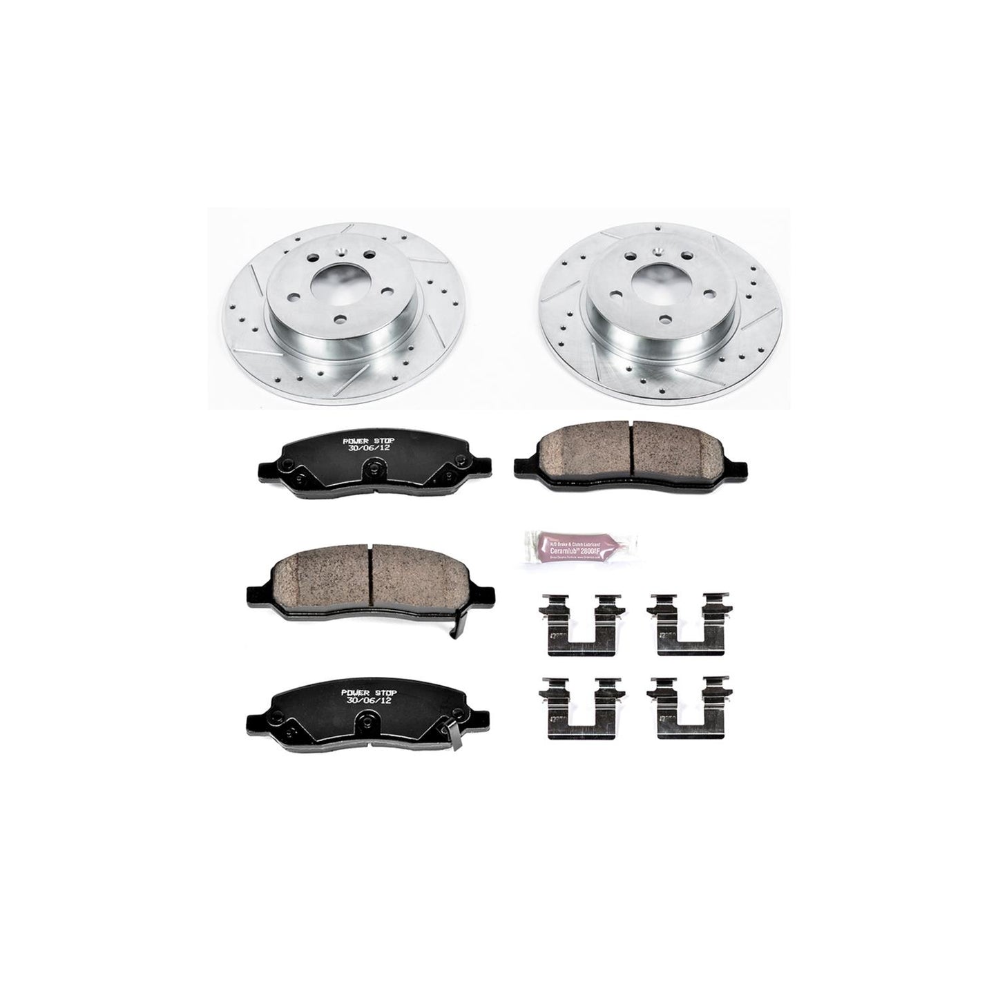 Power Stop Z23 Evolution Sport Brake Upgrade Kits K4658