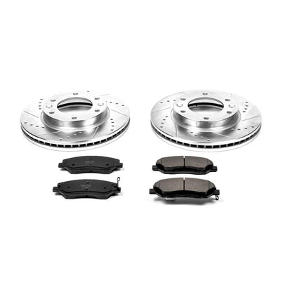 Power Stop Z23 Evolution Sport Brake Upgrade Kits K4664
