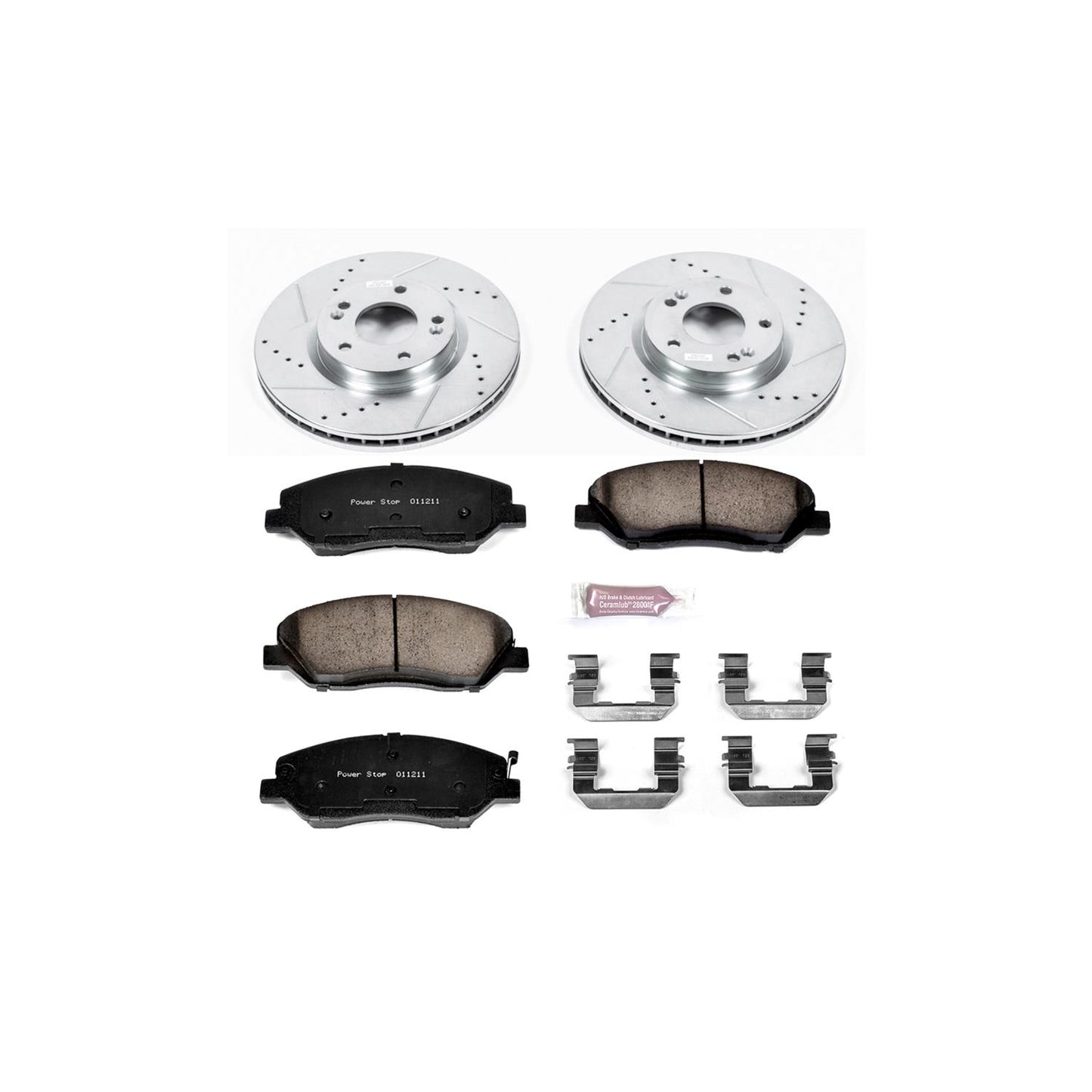 Power Stop Z23 Evolution Sport Brake Upgrade Kits K4665