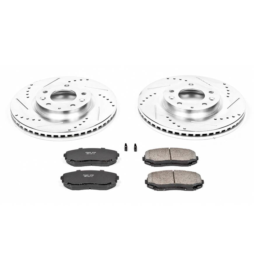 Power Stop Z23 Evolution Sport Brake Upgrade Kits K4676
