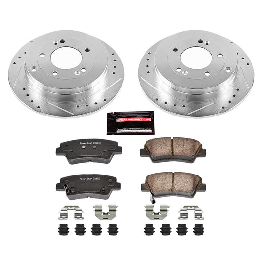 Power Stop Z23 Evolution Sport Brake Upgrade Kits K4710