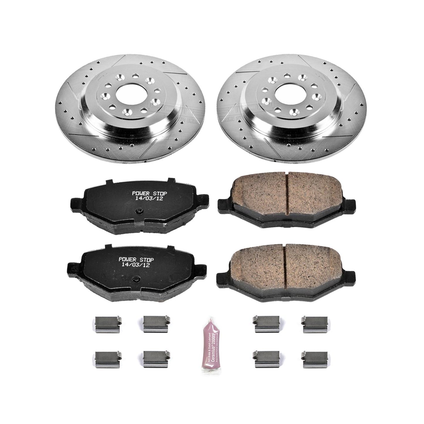 Power Stop Z23 Evolution Sport Brake Upgrade Kits K4744