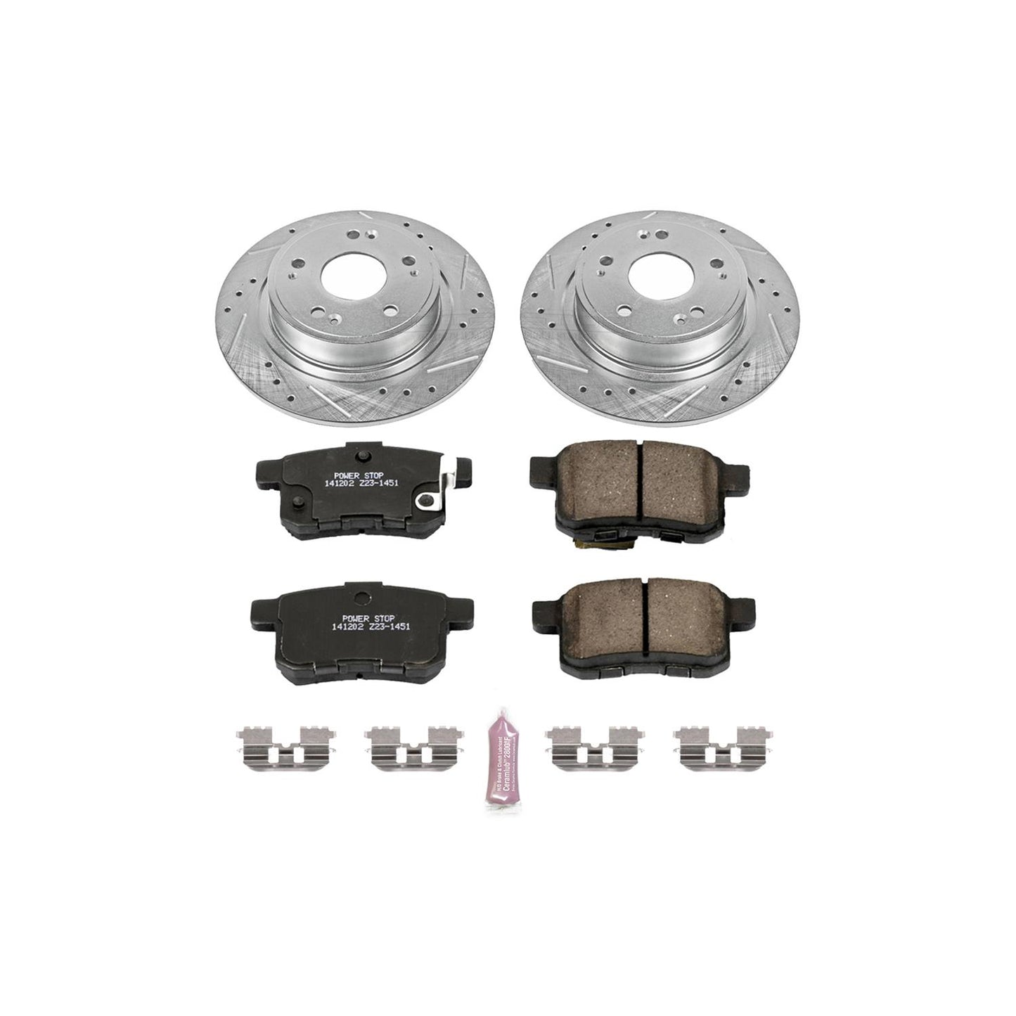 Power Stop Z23 Evolution Sport Brake Upgrade Kits K5368