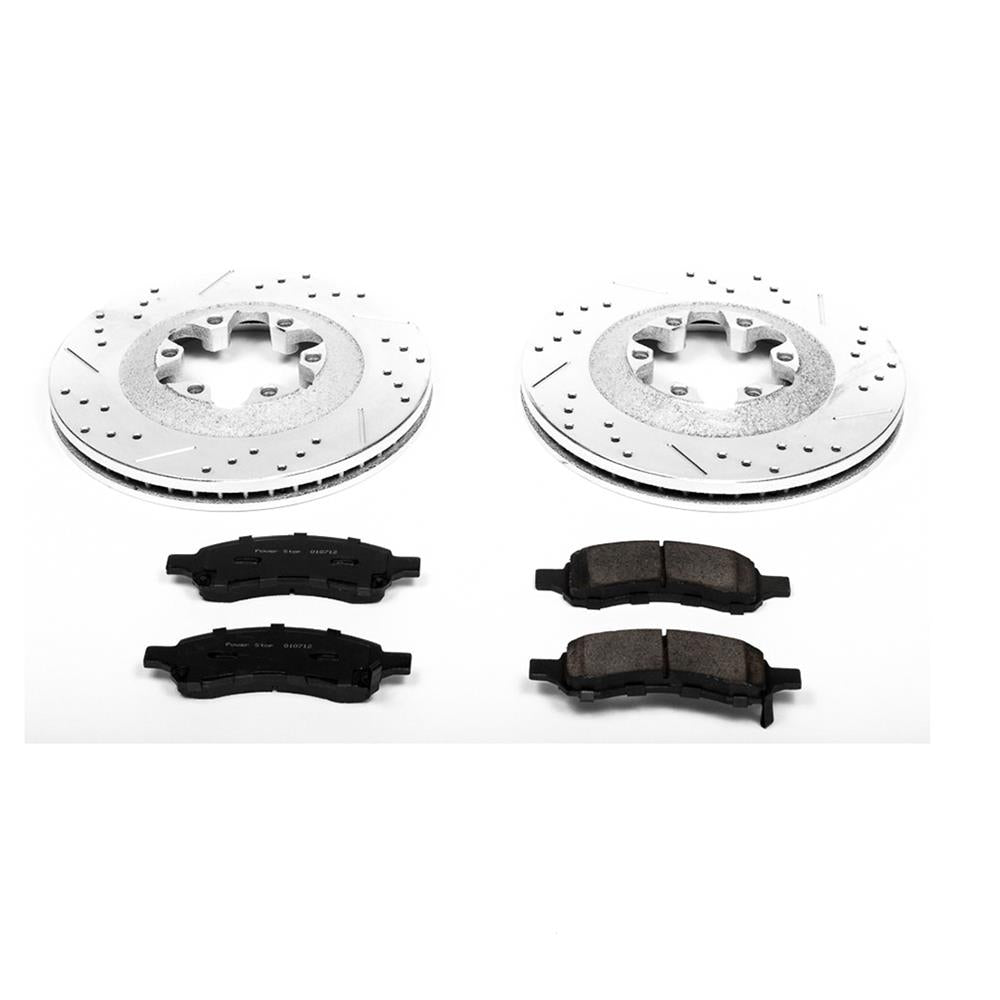 Power Stop Z23 Evolution Sport Brake Upgrade Kits K5405