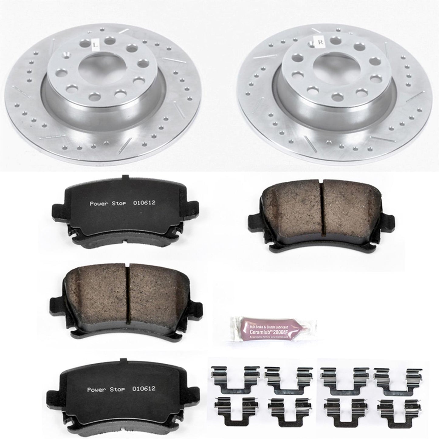 Power Stop Z23 Evolution Sport Brake Upgrade Kits K5666