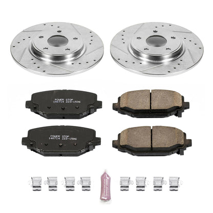 Power Stop Z23 Evolution Sport Brake Upgrade Kits K5961