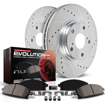 Power Stop Z23 Evolution Sport Brake Upgrade Kits K6236