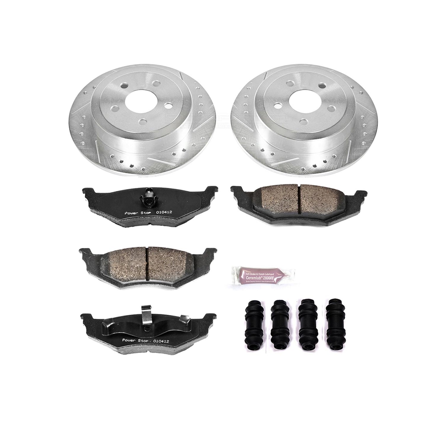 Power Stop Z23 Evolution Sport Brake Upgrade Kits K6266