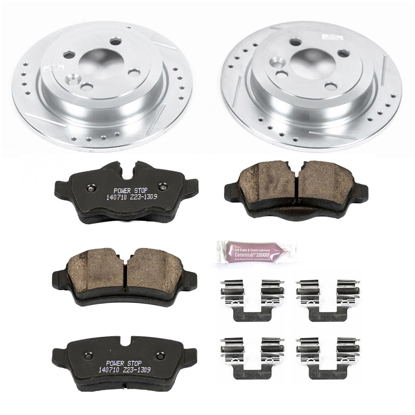 Power Stop Z23 Evolution Sport Brake Upgrade Kits K6281