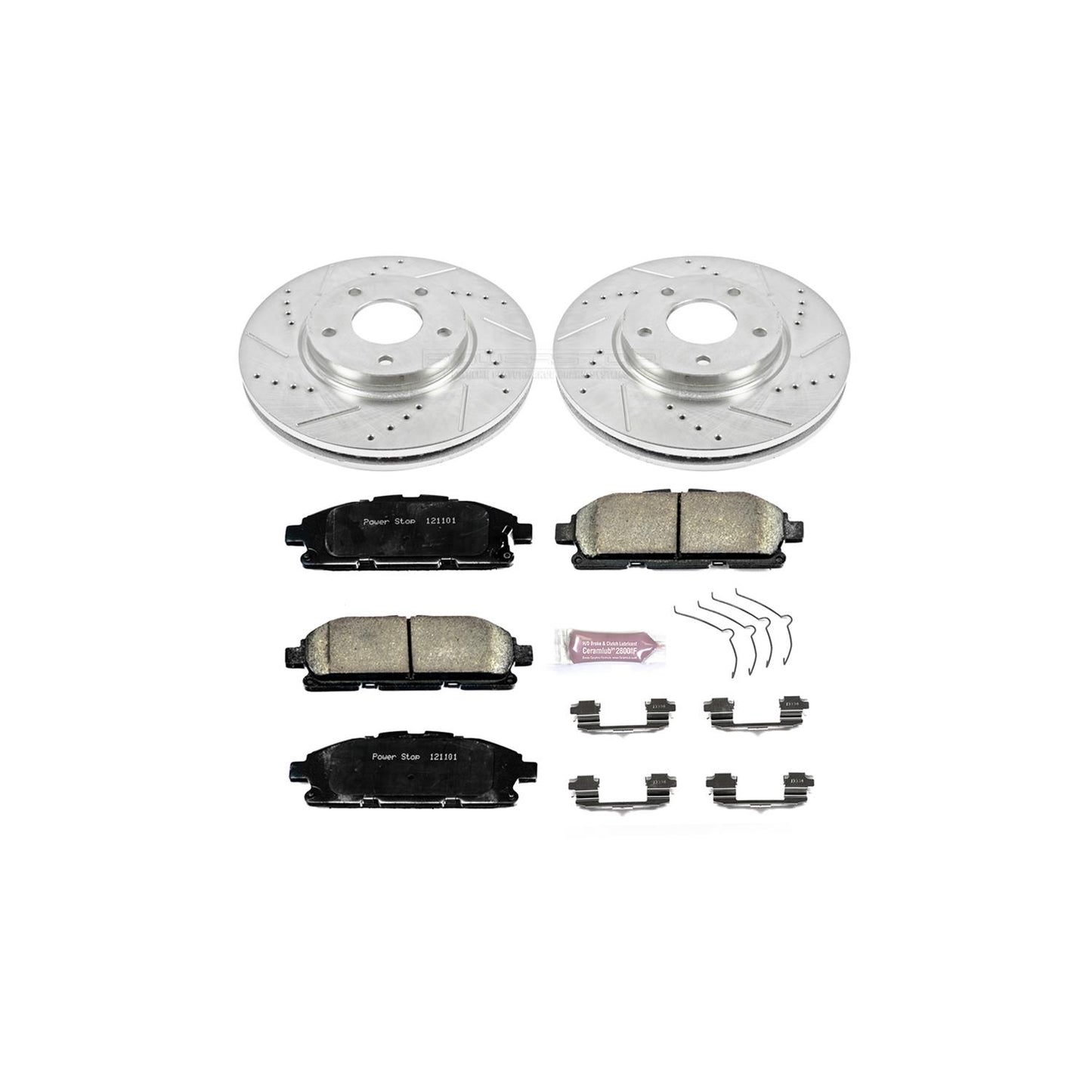 Power Stop Z23 Evolution Sport Brake Upgrade Kits K6360
