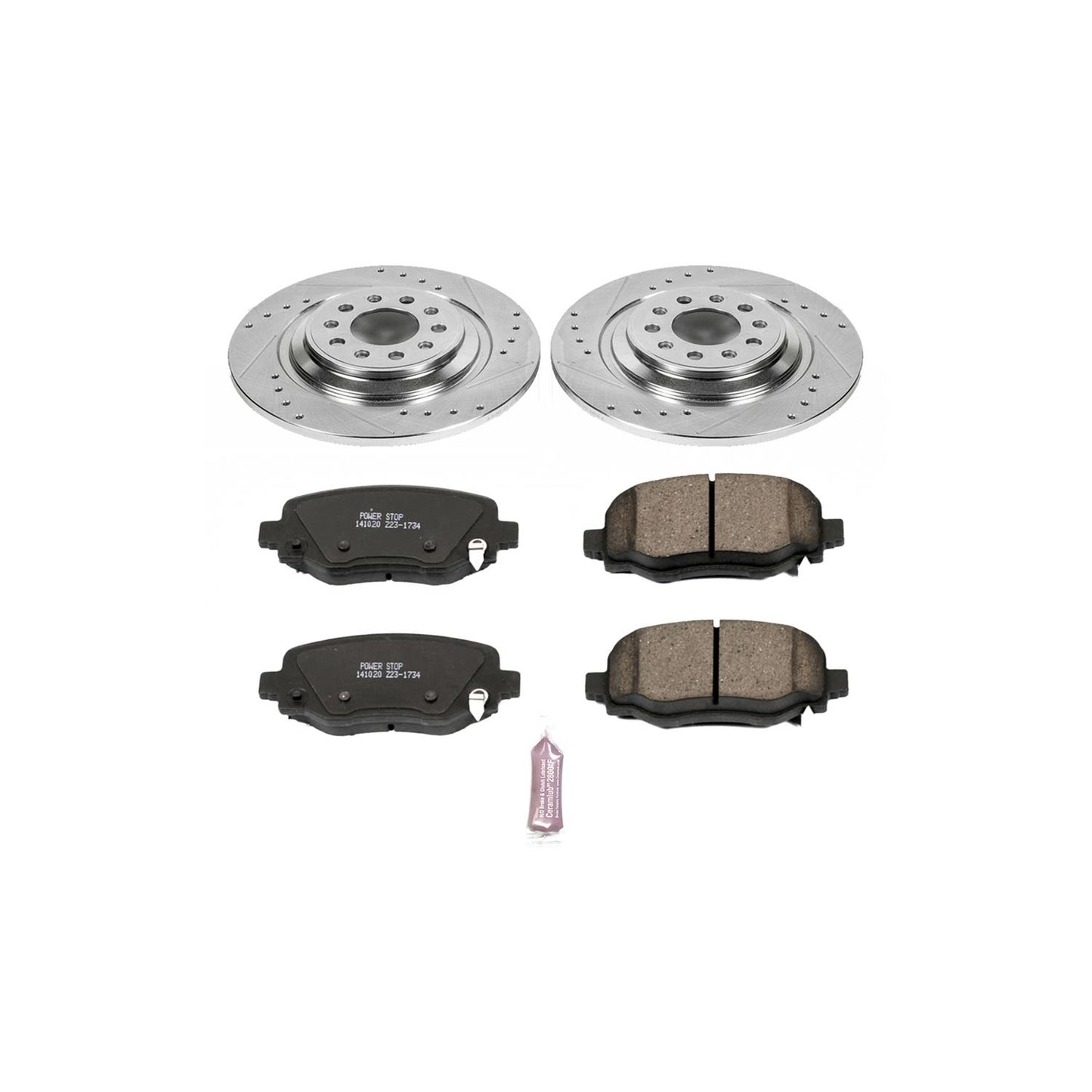 Power Stop Z23 Evolution Sport Brake Upgrade Kits K6542