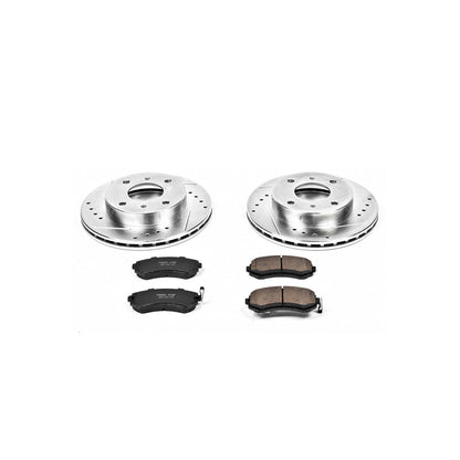 Power Stop Z23 Evolution Sport Brake Upgrade Kits K654