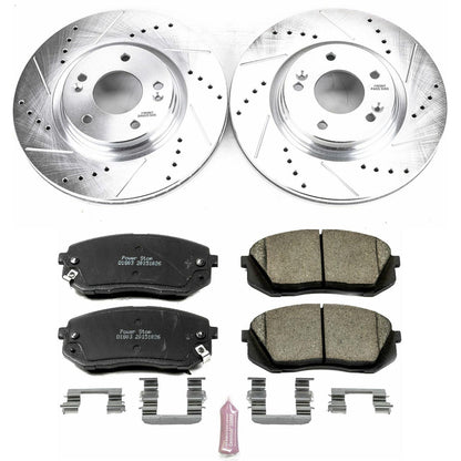 Power Stop Z23 Evolution Sport Brake Upgrade Kits K6982