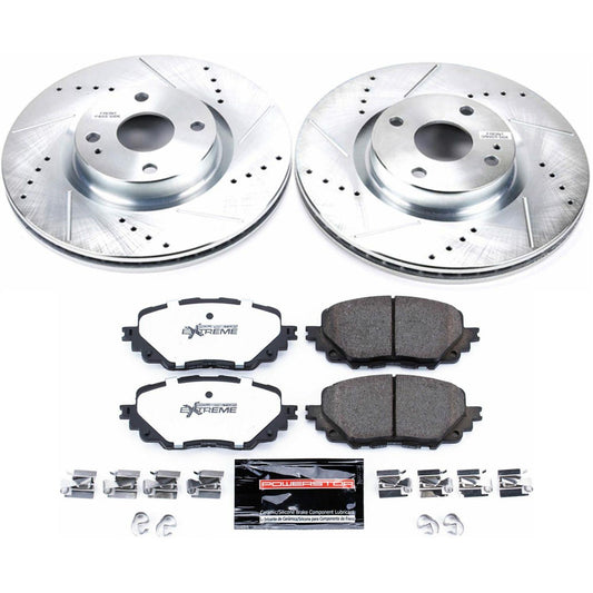 Power Stop Z26 Street Warrior Brake Upgrade Kits K7358-26